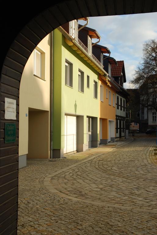 Hotel Abtshof Halberstadt Bagian luar foto